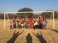 Soccer goals donated